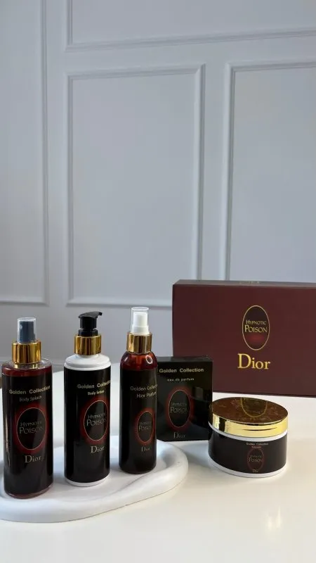 طقم عطر Dior - ٥ قطع / شامل علبة الشركة