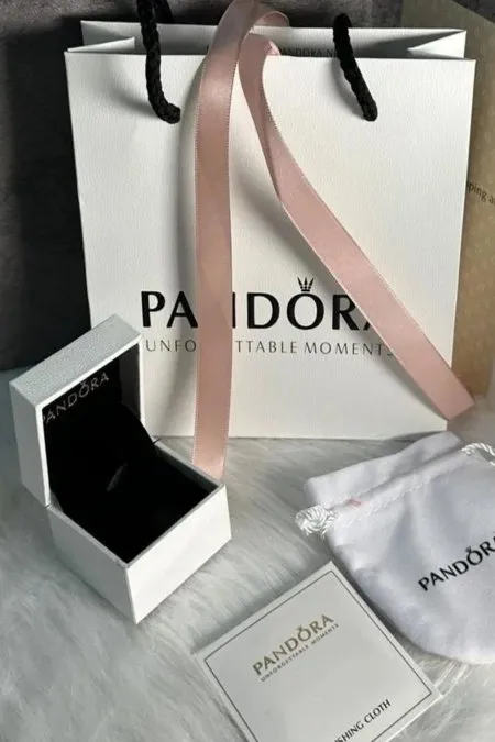 علبة - Pandora / للخاتم  ( 6 ملحقات )