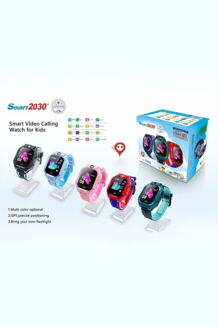 ساعة آطفال ذكية  - Smart 2030 / شريحة اتصال + كاميرا