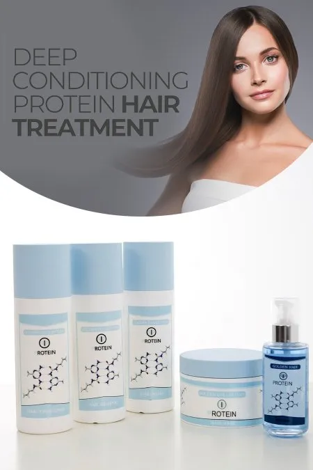 علاج الشعر - Protien Treatment / باكيج كامل ٥ قطع