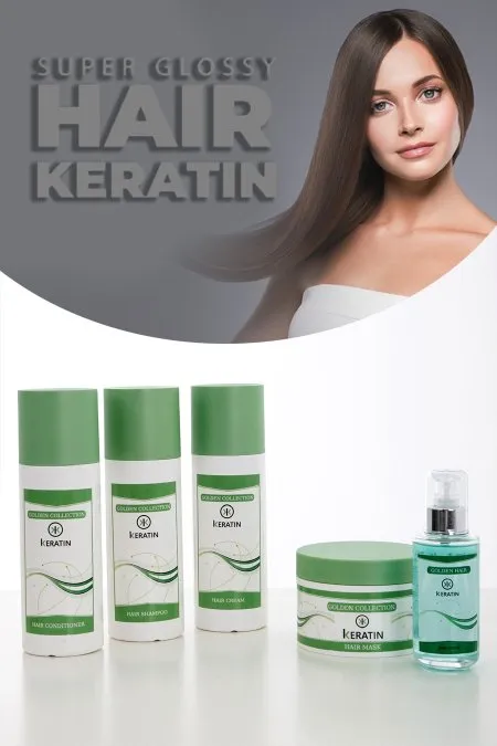 علاج الشعر - Keratin Treatment / باكيج كامل ٥ قطع