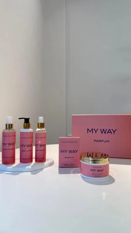 طقم عطر My way - ٥ قطع / شامل علبة الشركة