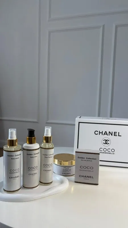 طقم عطر CoCo Chanel - ٥ قطع / شامل علبة الشركة