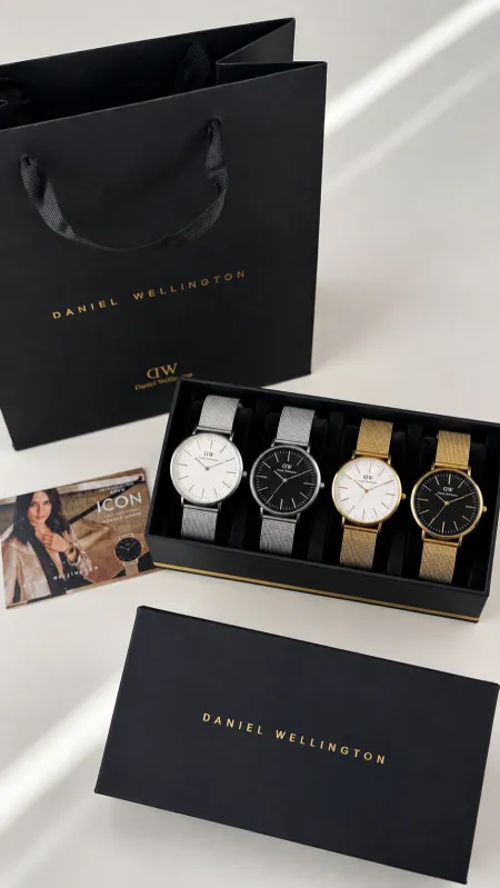 ساعة - Daniel wellington شبابية / شامل العلبة الاصلية