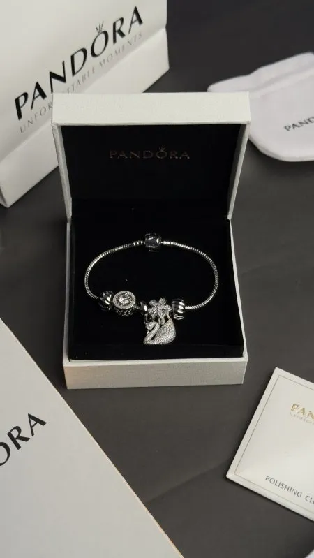 اسوارة Pandora شامل علبة الشركة وكيس