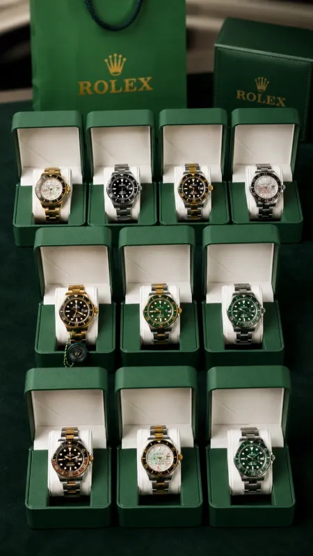 ساعة - Rolex شبابية / شامل العلبة و الكيس