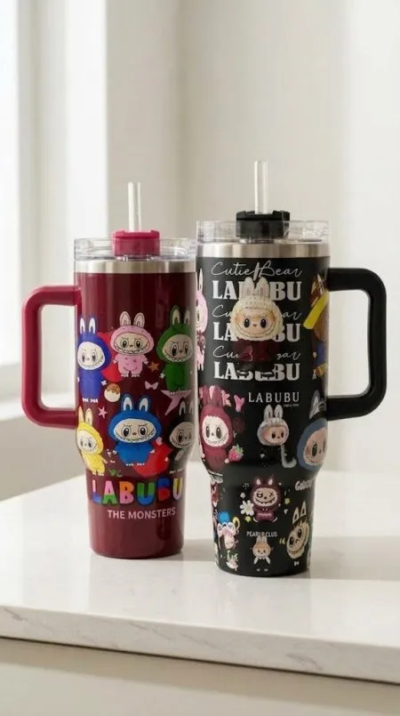 حافظة حرارة Labubu ستانلس