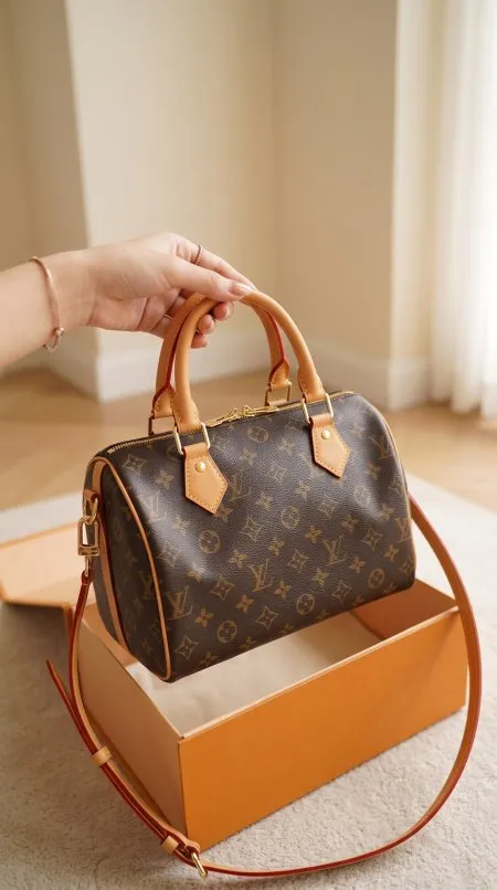 شنطة - LOUIS VUITTON  ٣٠ سم / ماستر كواليتي شامل علبة