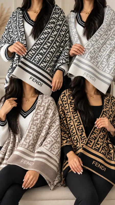 شال كتف - Fendi