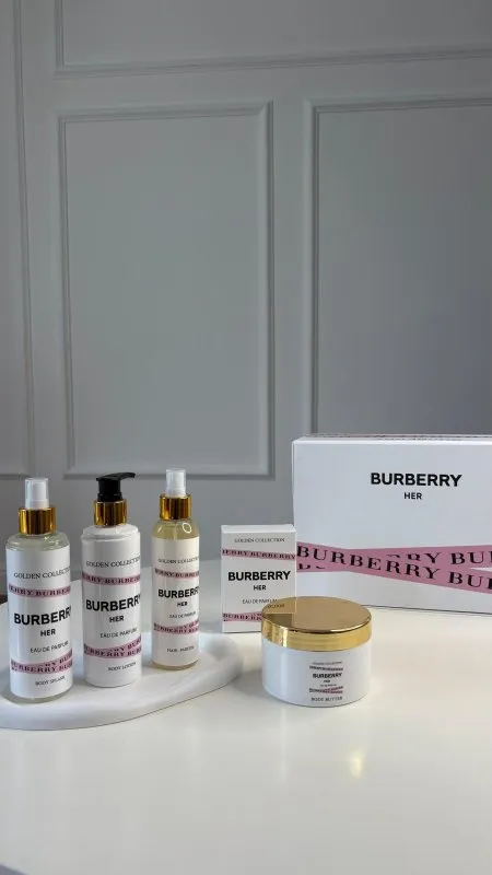 طقم عطر Burberry Her - ٥ قطع / شامل علبة الشركة