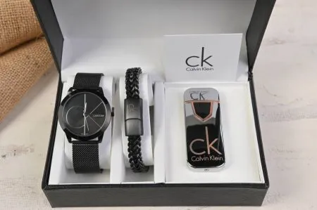 طقم ساعات رجالي -Ck