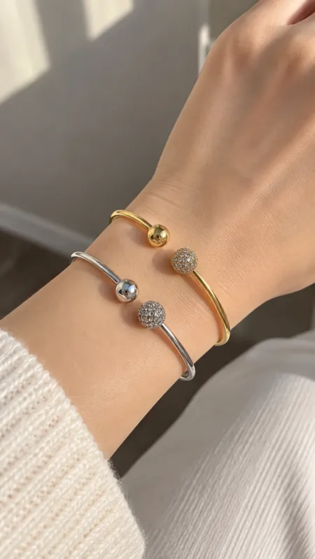 سوارة - Diamond beads / كفالة سنة لون